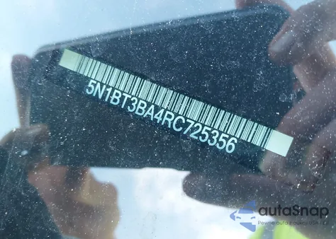 2024 Nissan Rogue Sv Fwd из США, поврежденный, VIN 5N1BT3BA4RC725356